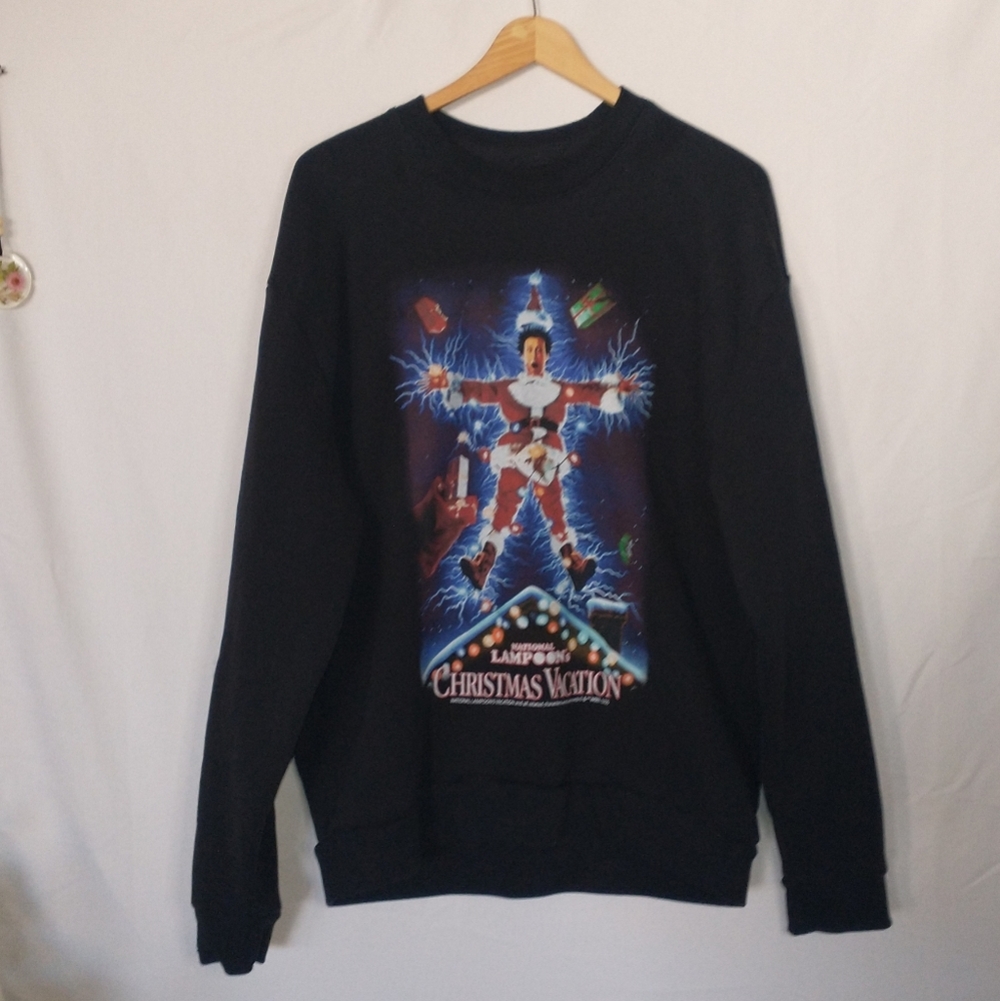 Hollister National Lampoons Christmas Vacation Sweatershirt Size L